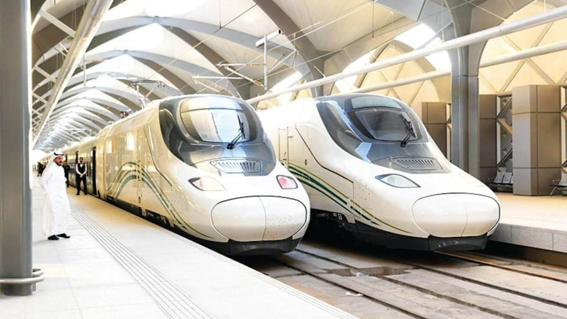 Haramain Express high-speed train Saudi Arabia